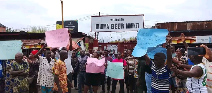 Forceful Takeover Of Market: Onitsha Beer Dealers Association Protests Alleged Intimidation, Begs Soludo For Intervention