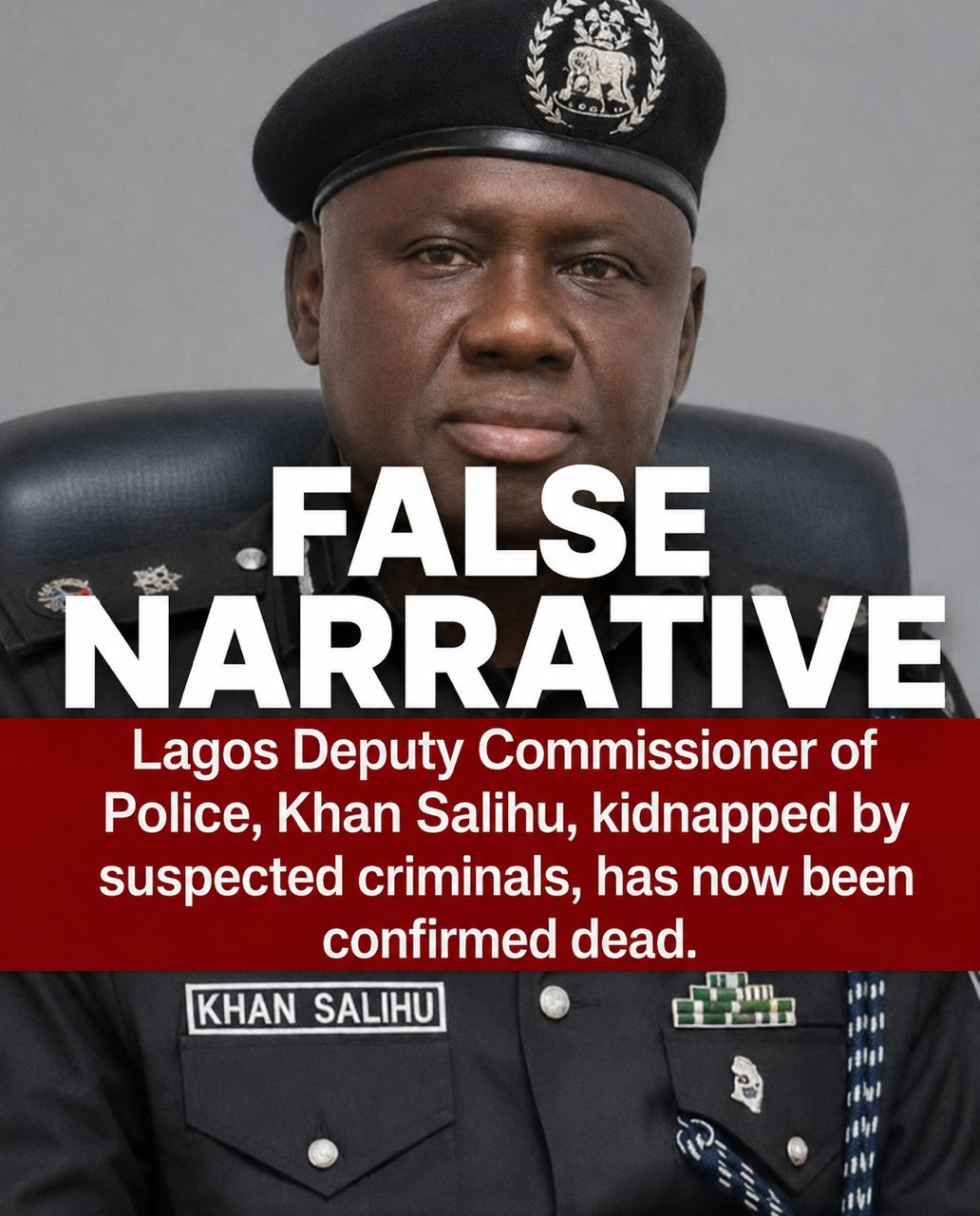 Police clarify cause of officer's death, debunk kidnapping reports