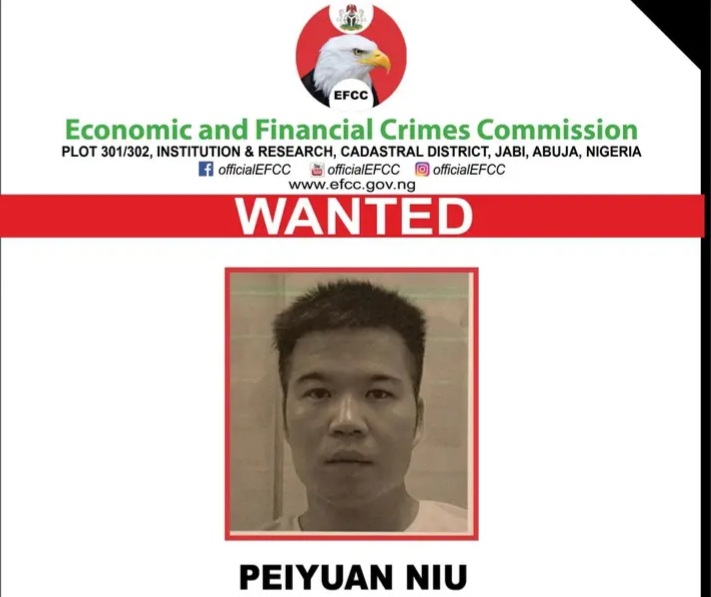 EFCC declares Chinese national wanted over fraud
