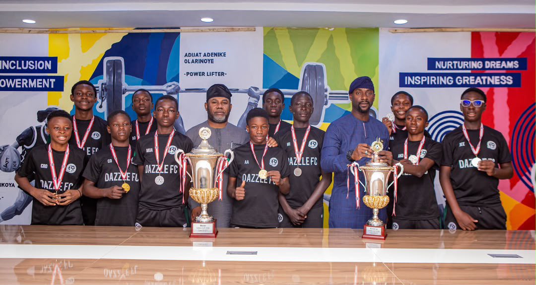 Lagos receives Dazzle FC after Denmark tournament feat