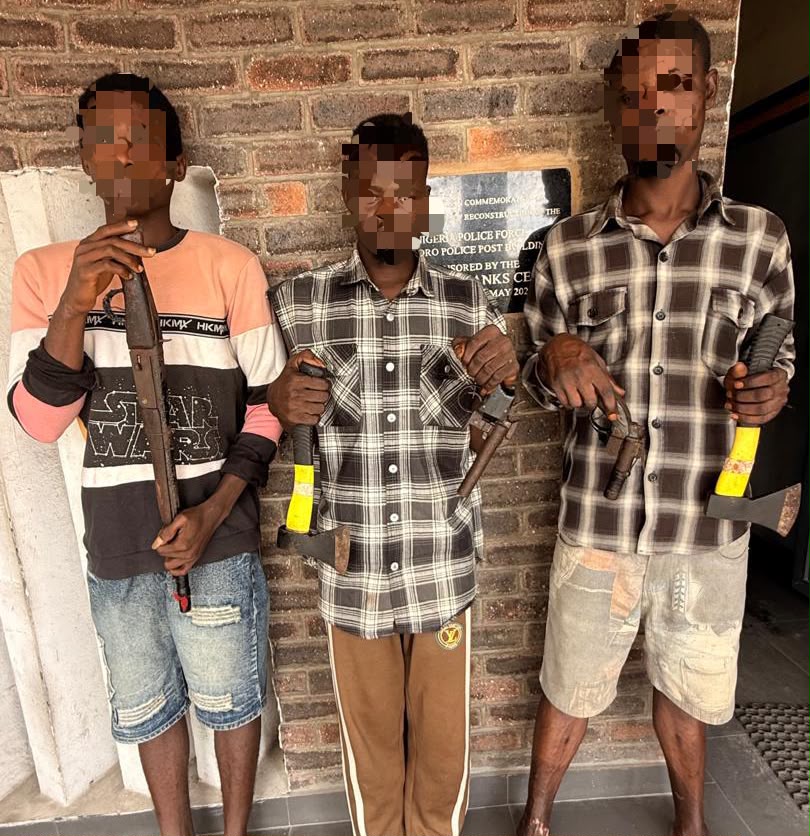 Police arrest four suspected armed robbers, cultists in Lagos
