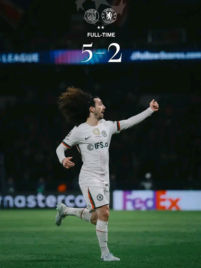 PSG beats Chelsea 5–2 in Champions League Clash in Paris