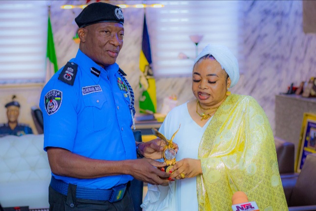 AIG Jimoh decorates 10 newly promoted officers in Lagos, receives PPUGI award