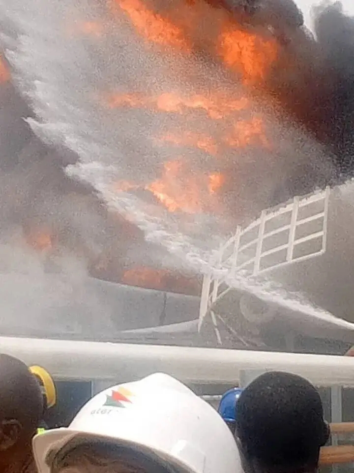Fire outbreak contained at oil terminal in Lagos, no casualty recorded